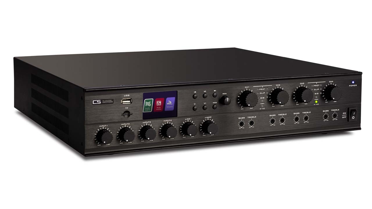 MATRIZ AMPLIFICADOR DE 4 CANALES PA-4240DM