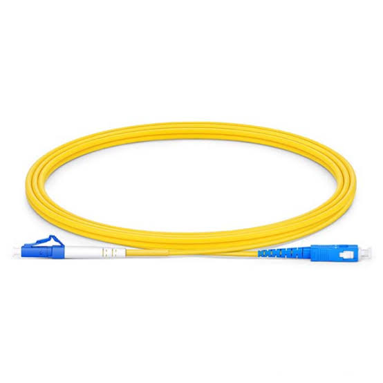 PATCHCORD DE 2m LC-SC OS2 Yellow 3mm Duplex Patch Cord LSZH
