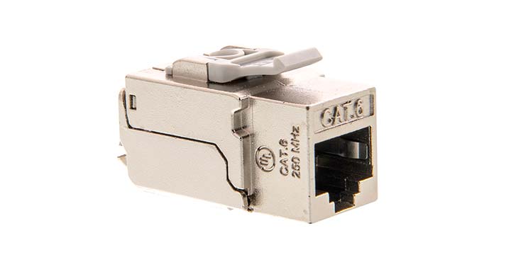 Nexxt Solutions - Gigabit Ethernet - Cat6 Shd Keyst. Jack