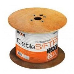 CABLE RED CAT-6A 305mts NEXXT 23AWG U|UTP LSZH GRI