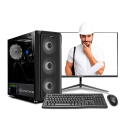 PC ING I5 14400F, RAM 16GB DDR5 5600, SSD 1TB M.2, VIDEO RTX 5060TI OC 16GB, PLACA B760M-A, FUENTE 750W, CASE X2 V/TEMPLADO, MONITOR 24.5 - GIGABYTE