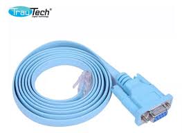 CABLE SERIAL DB9 RS232 HEMBRA A RJ-45 MACHO DE 1.80 METROS RJ45 CONSOLA TRAUTECH