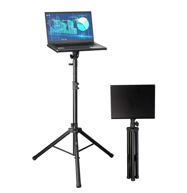 Pedestal para Laptop Trípode - Altura Max 178 cm