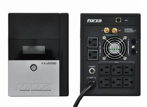 UPS   2200VA SMART FX-2200LCD-U FORZA 1200W 8 TOMAS