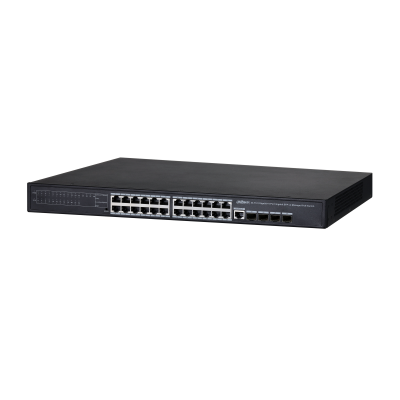 DAHUA PFS4428-24GT-370 - SWITCH POE 24 PUERTOS GIGABIT 370W