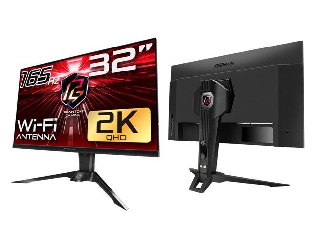 MONITOR 31.5 ASROCK PG32QF2B PHANTOM GAMING 2K 1MS con Parlante integrado