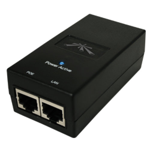 Power over Ethernet Injector 24V / 12W-UB-POE-24-12W-UBIQUITI