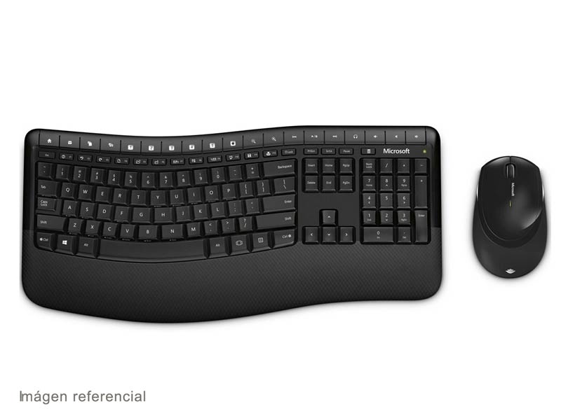 Teclado + Mouse Microsoft Wireless Comfort Desktop 5050