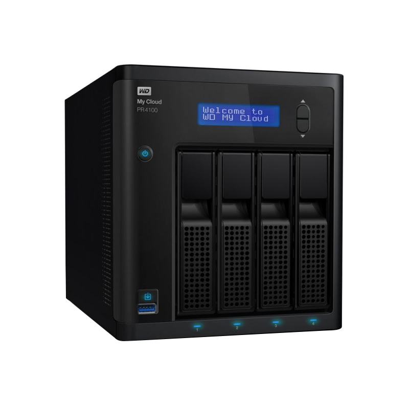 Almacenamiento NAS Western Digital My Cloud PR4100, 40TB, 2 años
