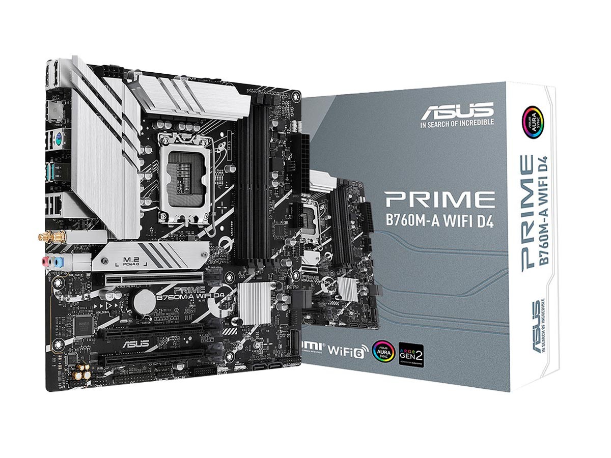 LGA 1700  INTEL ASUS PRIME B760M-A D4 DDR4 MATX
