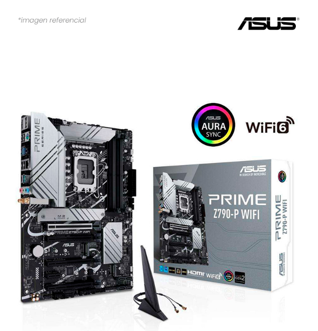LGA 1700  INTEL ASUS PRIME-Z790-P-WIFI 4 DDR5 HDMI DP