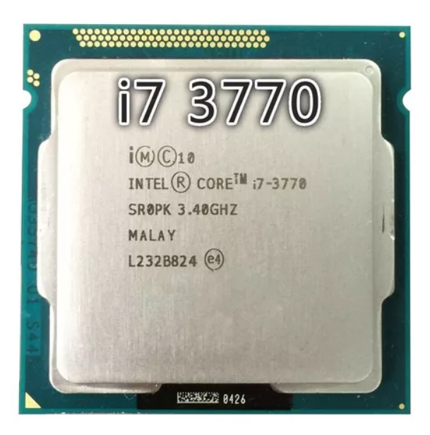 Procesador Core I7 3.4ghz 3770 Intel 1155 Tercera Generacion