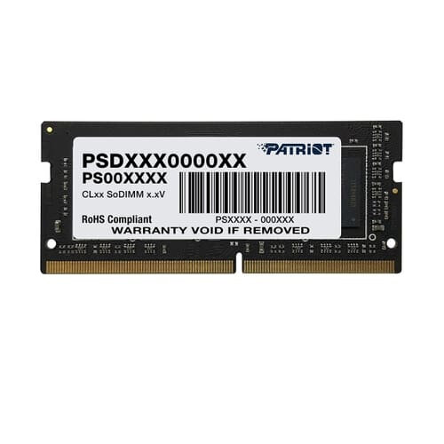 MEMORIA P/NOTEBOOK DDR4 8GB/3200 CL22 SODIMM PATRIOT  PSD48G320081S