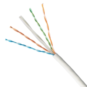Cable U/UTP Cat 6 de 23 AWG - LSZH, blanco PANDUIT PUZ6004WH-CEG
