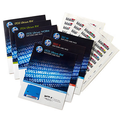 ETIQUETAS HP Q2013A ULTRIUM-6 RW BAR CODE PACK