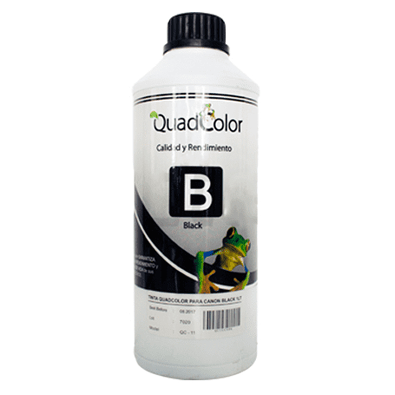 Tinta para impresora EPSON  Quadcolor  Negro 1L