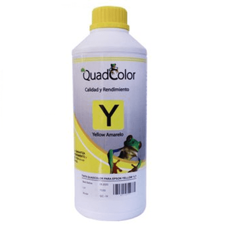 TINTA QUADCOLOR  EPSON  YELLOW 1L