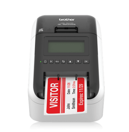 Brother QL820NWB - Impresora de etiquetas profesional con amplias opciones de conectividad
