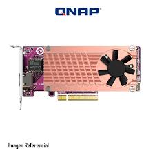 QNAP QM2-2P10G1TB - Controlador de almacenamiento - M.2