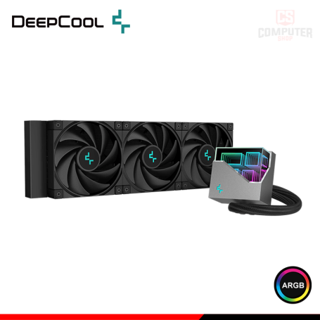 Sistema De Enfriamiento Liquido Deepcool Lt720 (r-lt720-bkamnf-g-1) 3 Ventiladores, Led Rgb