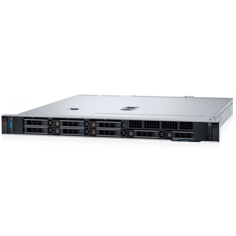 Dell Servidor Dell EMC PowerEdge R360 - 1 x Intel Xeon 2.60GHz - 16GB RAM - 480GB SSD - SCSI (SAS) Incluido de Serie, Serie ATA Controlador - 1U Montable en bastidor - Intel Chip - 1 Soporte del Procesador - 128GB Soporte de RAM - DDR5 SDRAM - 0, 1, 5, 10