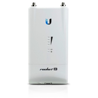 R5AC-LITE - ROCKET R5AC-LITE - AIRMAX THROUGHPUT 450M+BPS - 5170-5875MHZ 1X PUERTO ETHERNET 10/100/1000MBPS 2 CONECTORES RP-SMA POTENCIA DEL RADIO 27DBM