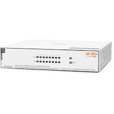 Hewlett Packard Enterprise HPE Instant On 1430 8 Puertos Conmutador Ethernet - Gigabit Ethernet - 10/100/1000Base-T - 2 Capa compatible - 64W Rendimiento PoE - Par trenzado - PoE Ports - Superficie de mesa, Montaje en pared, Montaje en superficie, Debajo 