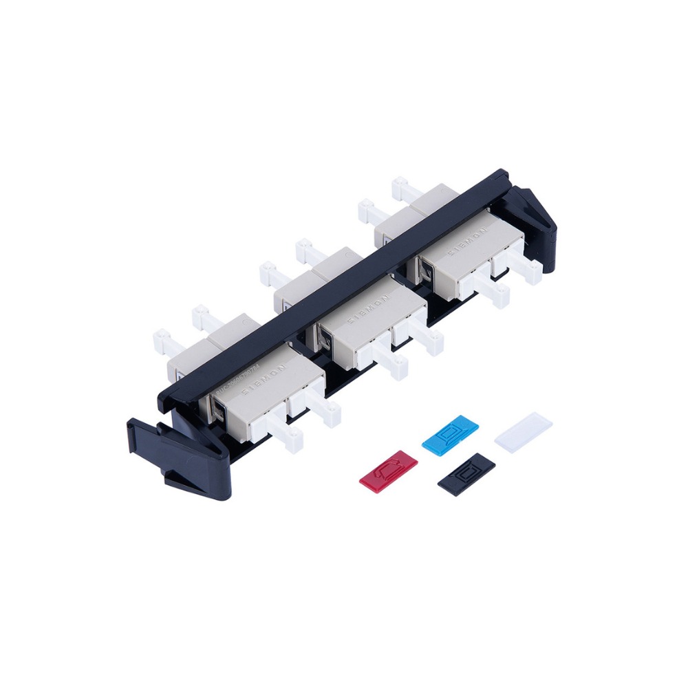 PANEL FO MM C/6 ACOPLADORES LC DUPLEX