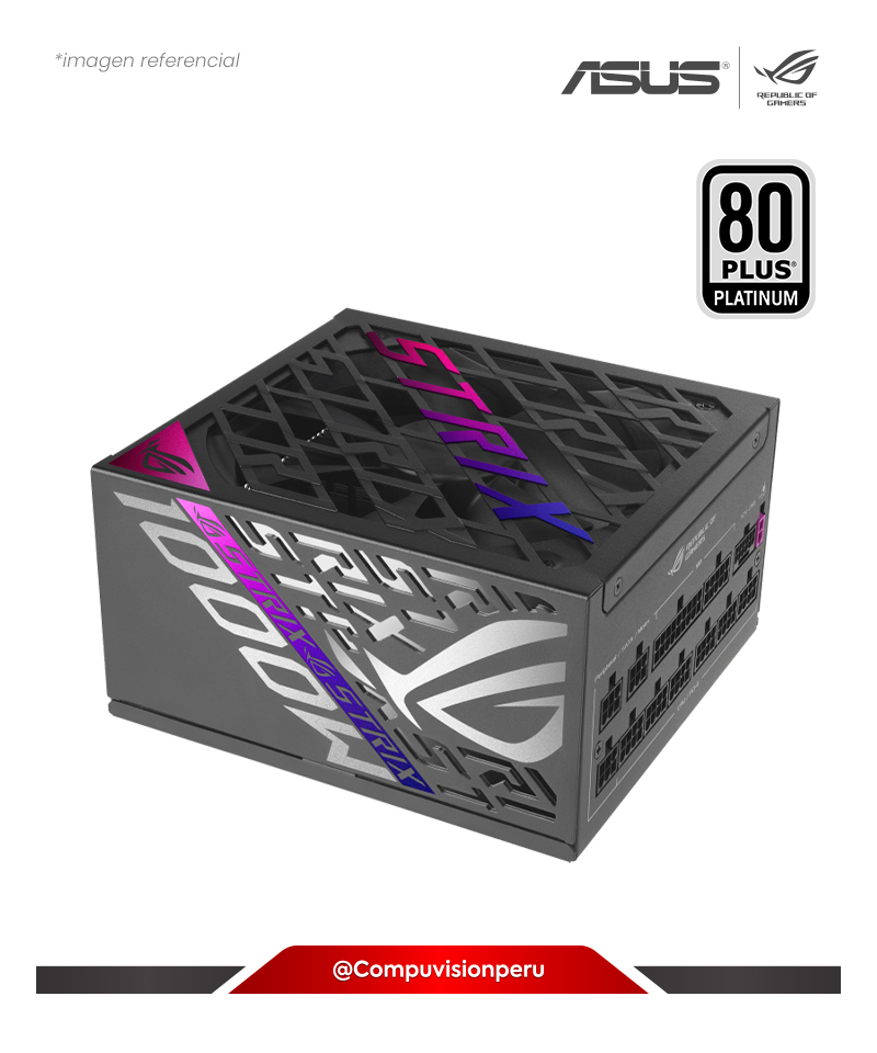 FUENTE ASUS ROG-STRIX-1000P-GAMING UNICO SATA - PCI EXPRESS