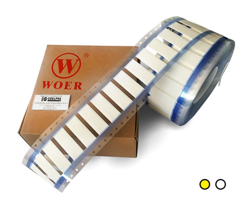 MARCADOR TERMOC. T/ESCALERA HSID-3X-T-9.5-0.5KW BLANCO X 500 PCS