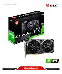 NVIDIA GEFORCE RTX 3060 Ti 8GB MSI VENTUS 2X OCV1