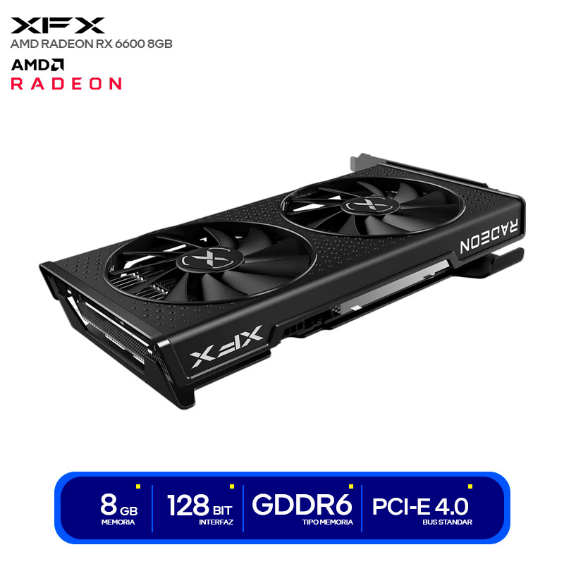 RADEON RX 6600 8GB 128 bit XFX SPEEDSTER SWFT