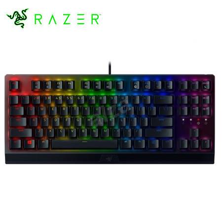 TECLADO RAZER BLACKWIDOW V3 TKL MECHANICAL SWITCH YELLOW US CHROMA BLACK (RZ03-03491800-R3M1)