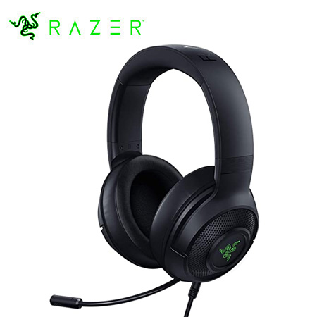 AURICULAR Gaming RAZER KRAKEN V3 X Black USB
