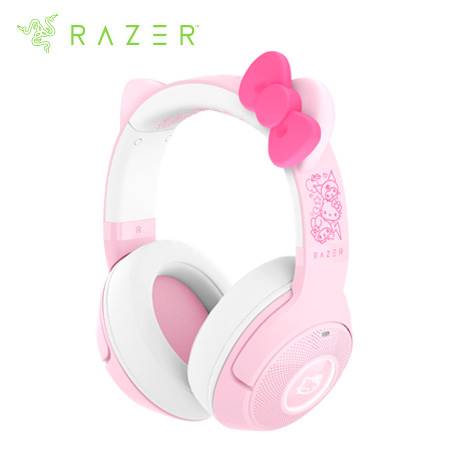 AUDIFONO C/MICROF. RAZER KRAKEN BT HELLO KITTY AND FRIENDS ED. CHROMA QUARTZ (RZ04-04860200-R3M1)