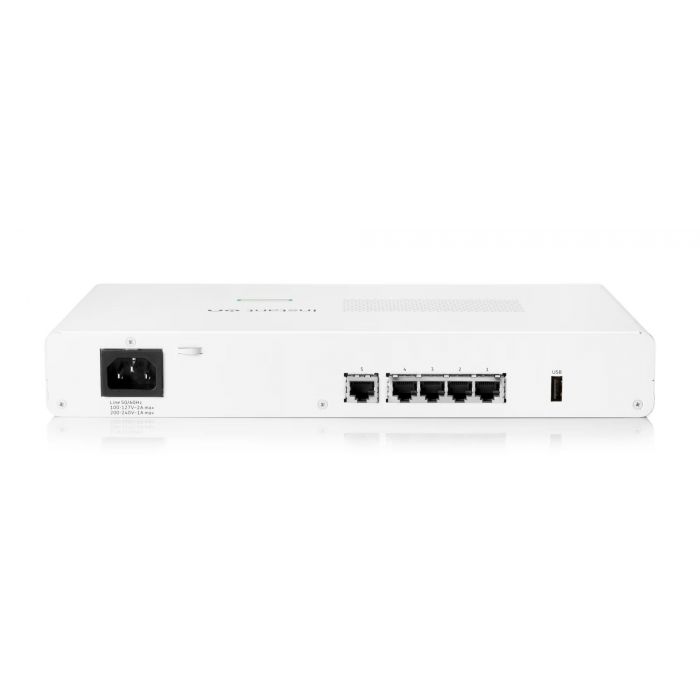HPE Instant On SG2505P Router - 5 Puertos - 4 RJ-45 Port(s) - 1 WAN Port(s) - PoE Ports - Ranuras4GB - 2.5 Gigabit Ethernet - IEEE 802.3at, IEEE 802.3af - Sobremesa, Montaje en pared, Montable en bastidor