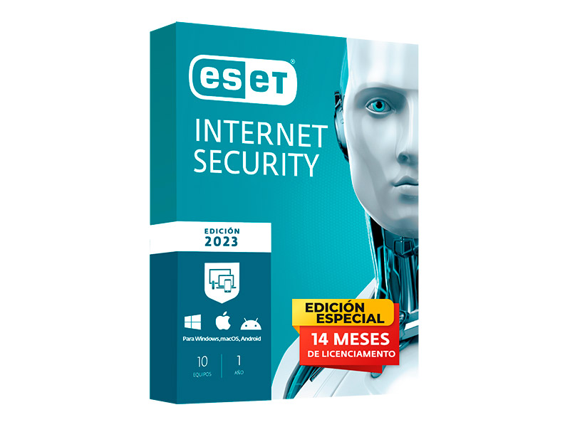 ESET INTERNET 10 PC 2023 14M