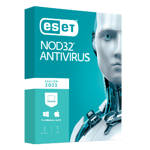 ANTIVIRUS NOD32 ESET INTERNET SECURITY 2023 3PC