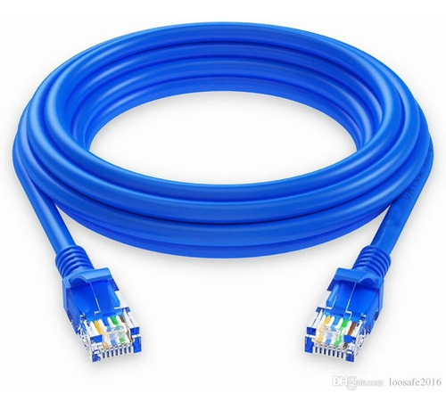 PATCH CORD CAT5E 3MT AZUL SATRA