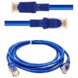 PATCH CORD CAT6  UTP 1MT AZUL SATRA