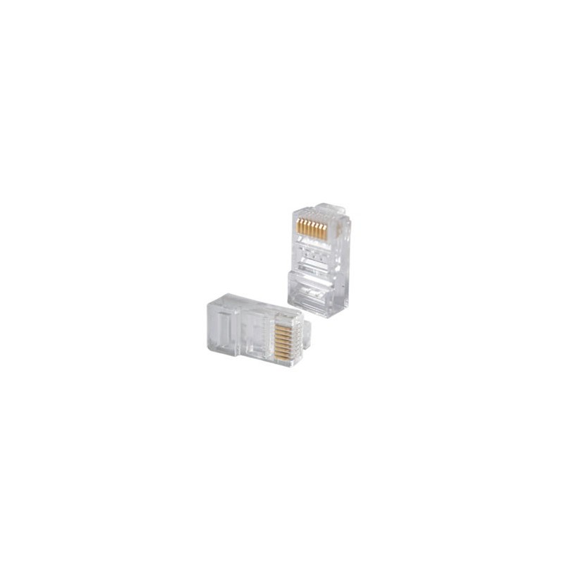 PLUG RJ45 CAT6 CAJA/100 UNIDADES SATRA