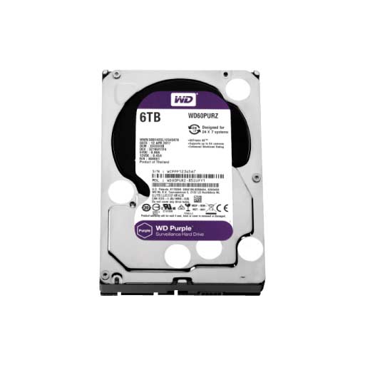 DISCO DURO PURPLE WD 6TB SATA