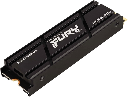 unidad en estado solido kingston fury renegade 1tb, m.2 2280 pcie 4.0 x4 nvme.