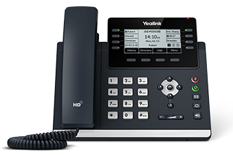 Telefono IP de escritorio modelo SIP-T46U + Fuente Poder