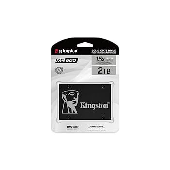 unidad en estado solido kingston kc600, 2048gb, sata factor de form