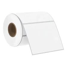 Rollo de 1000 etiquetas adhesivas térmico 01 COLUMNA 60x40mm TD blanco para código de barras