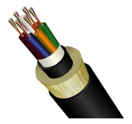 CABLE DE FIBRA OPTICA MONOMODO LOOSE TUBE DE 12 HILOS ANTI ROEDOR, LSZH, DIELECTRICO. - FAST FIBRE