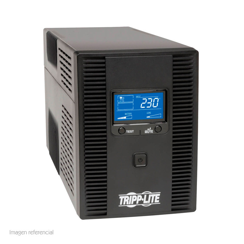 ups tripp-lite smx1500lcdt, interactivo, 1500va, 900w, 220v, 8 tomas c13.[@@@]pantall
