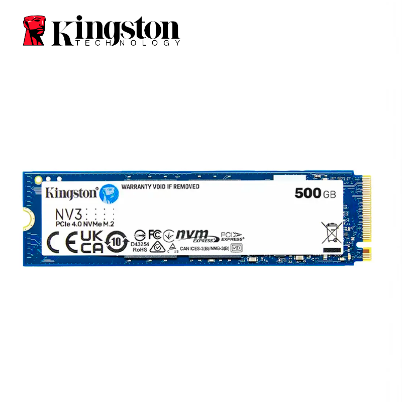 SSD KINGSTON NV3, 500GB, M.2, 2280, NVMe PCIe 4.0 x4
