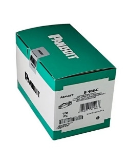 Conector Modular Panduit Cat 6A RJ-45 de 8 Posiciones ( SP6X88-C ) CAJA por 100